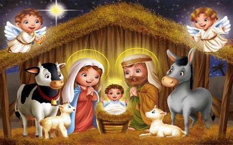 Christmas Baby Jesus Wallpapers Wallpaper Cave