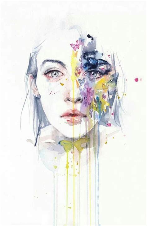 Miss Bow Tie Agnes Cecile Desenhos Aquarela Aquarela E Arte Em Aquarela