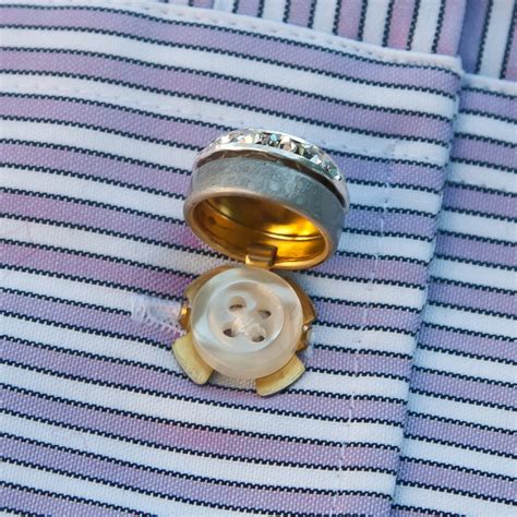 Shirt Cuff Button Covers 25 Colors Set Of 2 Faux Cufflinks Show