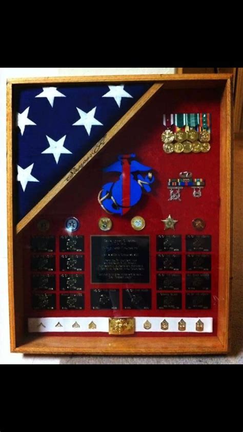 Usmc Shadow Box Questions On Design Or Price Contact Lunawood1775gmail