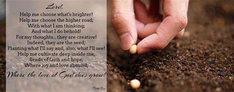 Planting Seeds Praise Heavenly Father Sayings