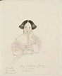 Miss Victoire Conroy from nature dated Dec 1836 by Queen Victoria ...