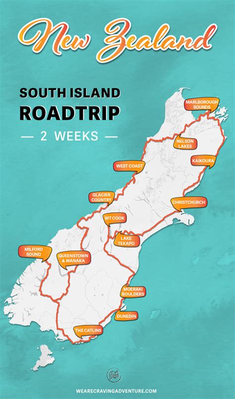 New Zealand South Island Road Trip 2 Week Itinerary — Craving