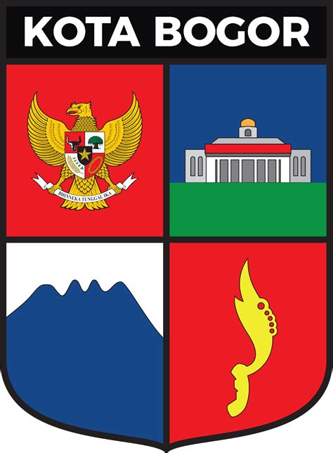 Lambang Kota Bogor Jawa Barat 237 Design