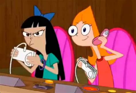 Image Stacy And Candace Playing Treehouse Fightpng Phineas And