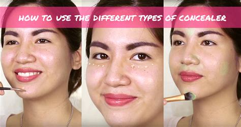 Tutorial Different Kinds Of Concealers And How To Apply Them — Project