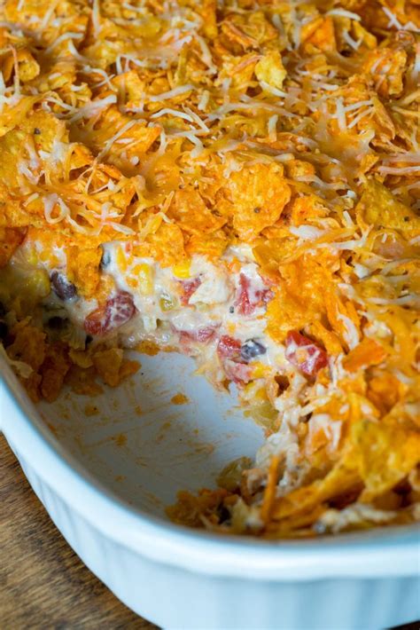 This recipe is not what you would probably call a healthy recipe like a lot of the ones we have been sharing this month, but. Doritos Chicken Casserole - 12 Tomatoes | Recipes, Dorito ...