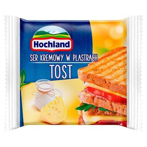 Hochland Ser kremowy w plastrach Tost 130 g Zakupy online z dostawą
