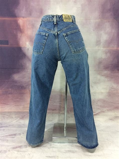 sz 29 vintage levis silvertab women s baggy fit jeans w29 etsy