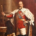 Charles Willis - Large portrait painting of Edward VII after Fildes For ...