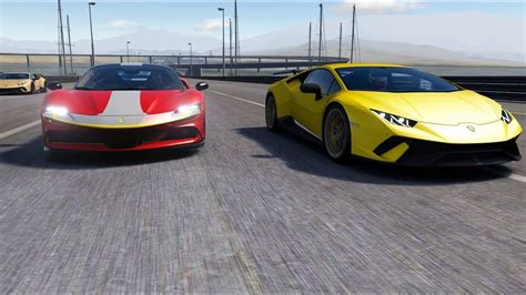 Lamborghini Huracan Ferrari Racing Simulator Amazing Cars Sports