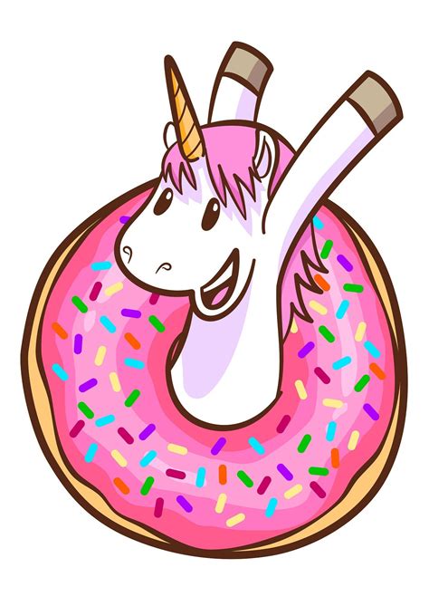 Donut Unicorn Unicorn Clipart Cricut Donut Clipart Unicorn Face