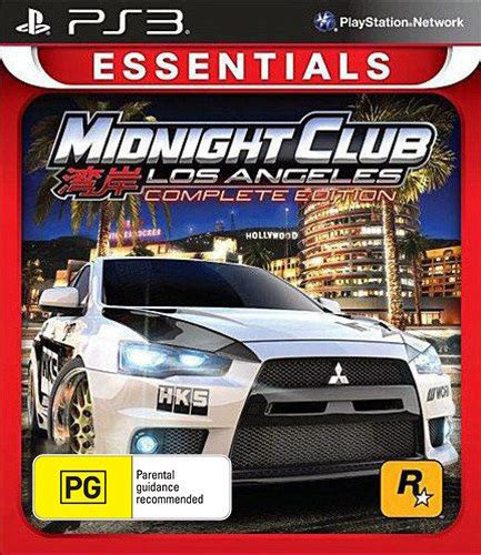 Midnight Club Los Angeles Complete Edition Essentials Ps3 Skroutzgr