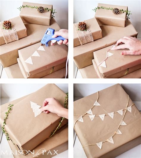 Maybe you would like to learn more about one of these? Natural, Neutral Gift Wrap Ideas - Maison de Pax