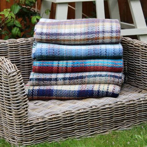 Recycled 100 Wool Throw By Marquis And Dawe