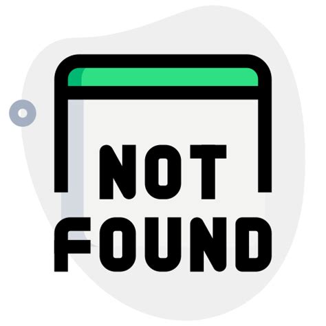 Not Found Free Seo And Web Icons