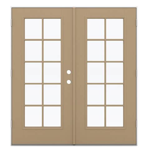 Jeld Wen 72 In X 80 In X 4 916 In Jamb Low E Simulated Divided Light
