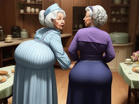 Pixel Image Converter Granny Herself Big Booty Bending Wide Round