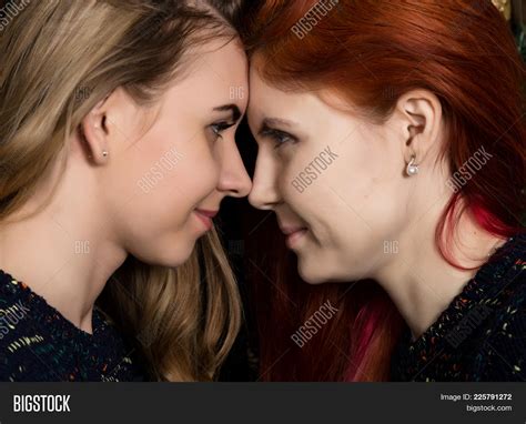 Two Pretty Lesbians Image And Photo Free Trial Bigstock