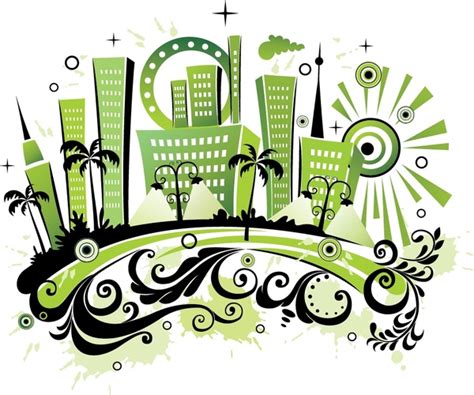 Green Building Symbol Free Vector Download 22962 Free Vector For