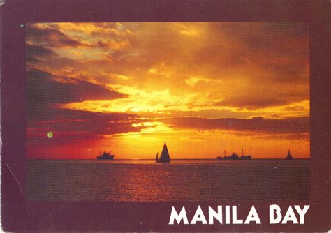 Pearl Of The Orient Sea Manila Bay Sunset