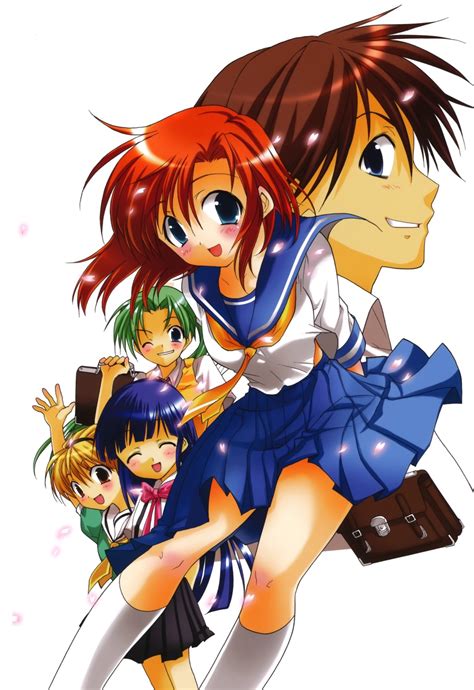 Higurashi No Naku Koro Ni Furude Rika Houjou Satoko Maebara Keiichi Ryuuguu Rena Sonozaki Mion