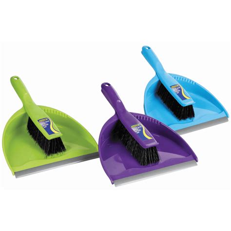 Small Dustpan And Brush Set Mini Three Piece Broom Soft 最高品質の