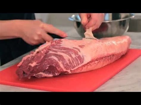 Add the brisket and cook for 8 to 10 minutes, until the bottom is deeply browned and caramelized. How to Start Trimming a Brisket | BBQ - YouTube