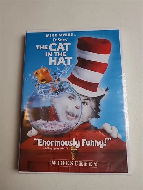 DR SEUSS THE Cat In The Hat DVD Movie Widescreen Good Condition