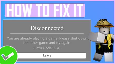 Fix Roblox Error Code 264 8 Methods Fix To Error