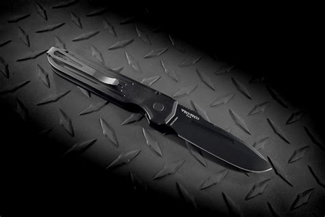 Pdwprotech Prometheus Design Werx All Black Invictus Spear Point