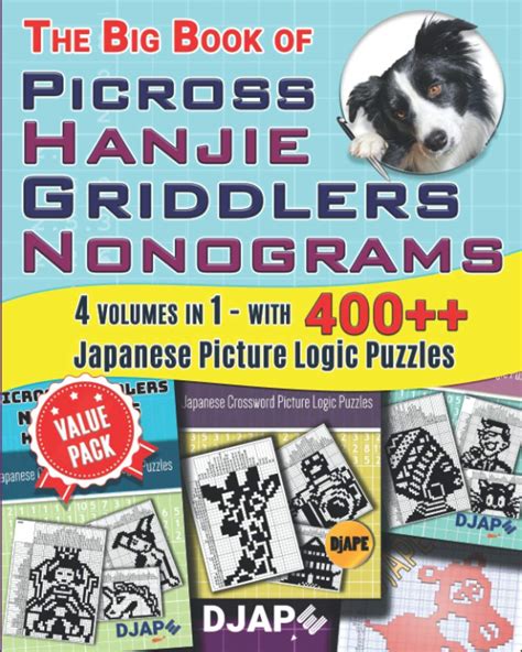 the big book of picross hanjie griddlers nonograms by djape