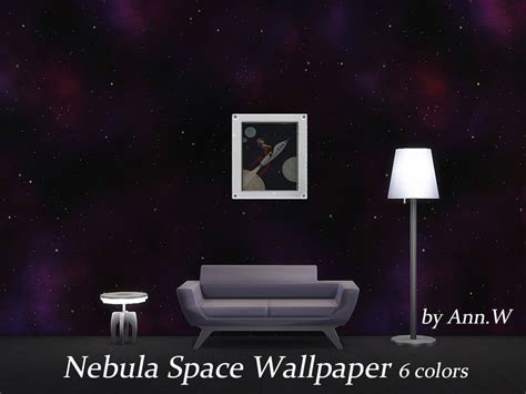 The Sims Resource Nebula Space Wallpaper