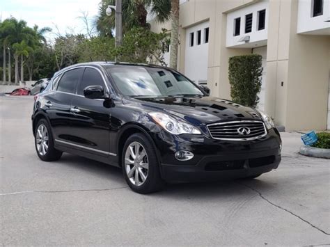 Used 2015 Infiniti Qx50 Black Miami Fl