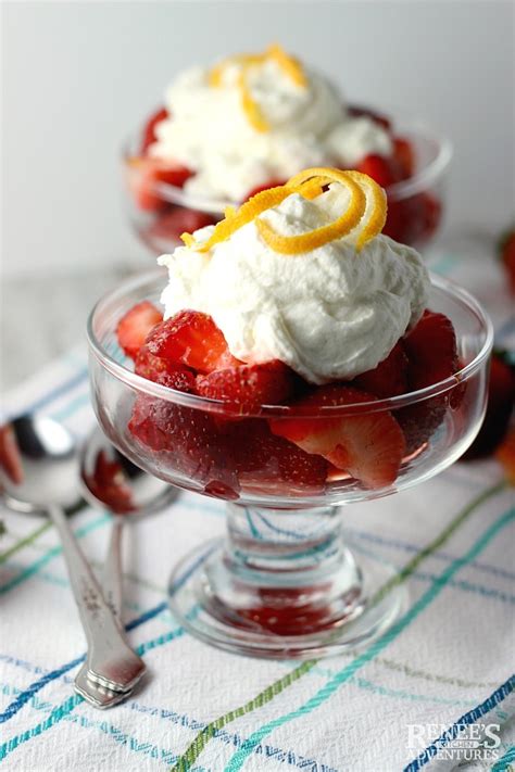 Strawberries Romanoff | Renee's Kitchen Adventures