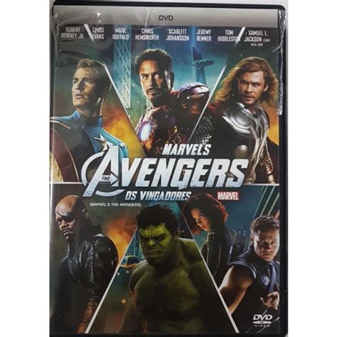 Avengers Os Vingadores DVD LACRADO Shopee Brasil