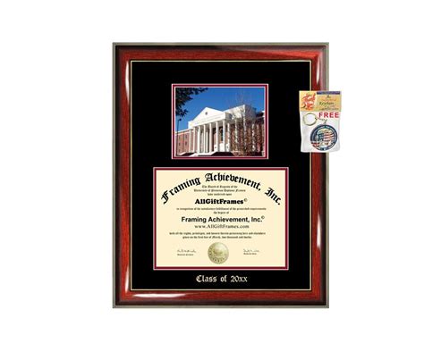 Liberty University Diploma Frame Big Graduation T Case Embossed Pic