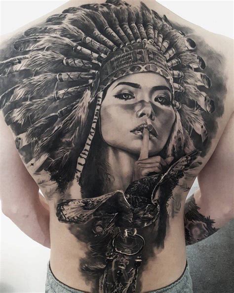 Pin By Ил On Спина American Indian Tattoos Native Tattoos Indian Tattoo