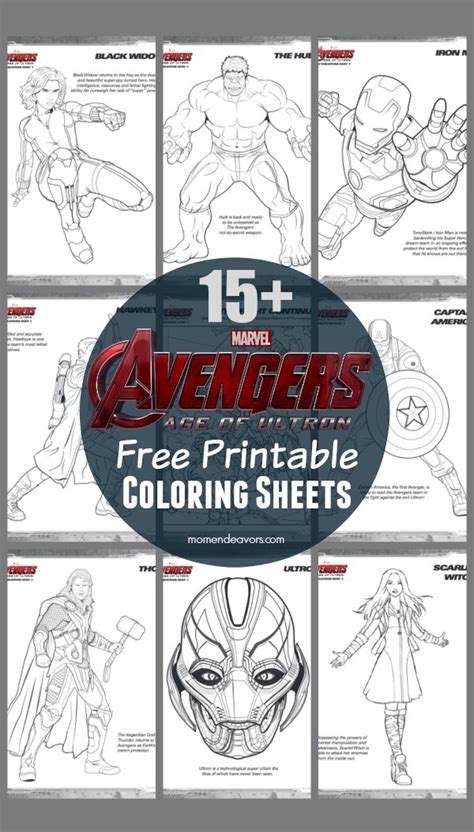 960x544 lego superhero colouring pages wolverine color pages cute. Avengers: Age of Ultron FREE Printable Superhero Coloring ...