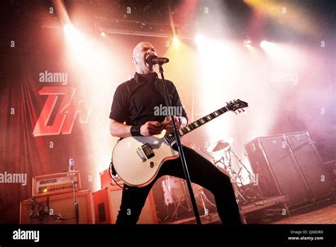 Oslo Norway Th April The Canadian Rock Band Danko Jones Performs A Live Concert At