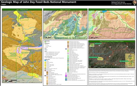 Nps Geodiversity Atlas—john Day Fossil Beds National Monument Oregon
