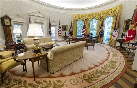 The office of the president of the united states, situated in the white house. Trump Spending $1.75 Million on Presidential Furniture ...