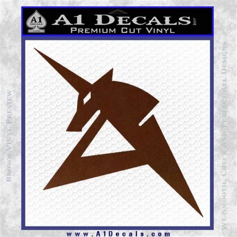 Nu Gundam Logo Decal Sticker A1 Decals