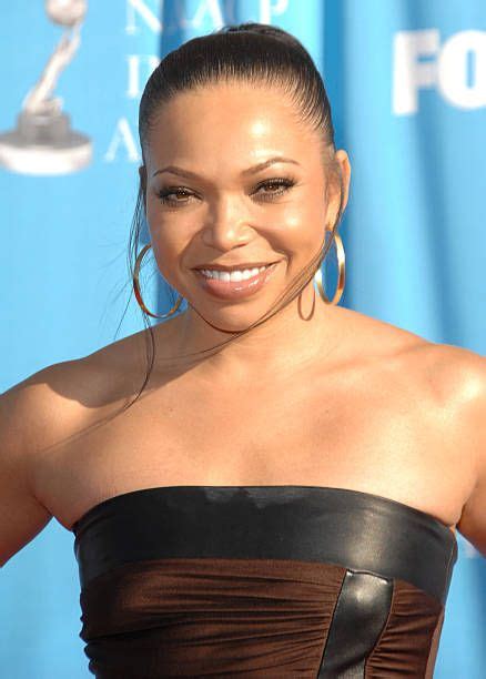 tisha campbell during 38th annual naacp image awards arrivals at shrine auditorium in los