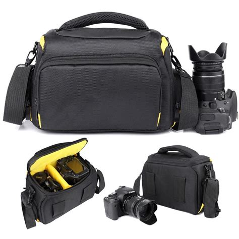 Waterproof Dslr Digital Sling Camera Bag Case Shoulder Bag Backpack For