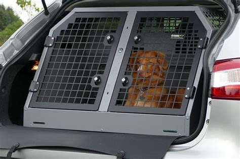 K9b32 Double Dog Cage Transit Box For Audi Mercedes Mazda And More
