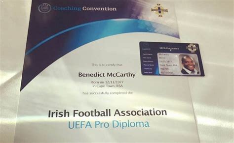 Benni Mccarthy Has Completed His Uefa Pro Licence Soccer Laduma
