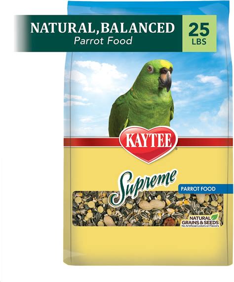Kaytee Supreme Parrot Food 25 Lb Bag