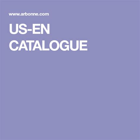 US-EN CATALOGUE | Arbonne, Catalog, Healthy living