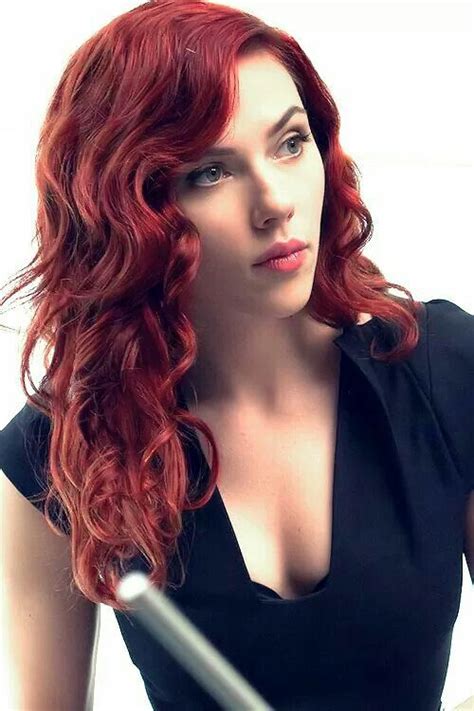 Red Hair Scarlett Johansson Black Widow Scarlett Celebrities